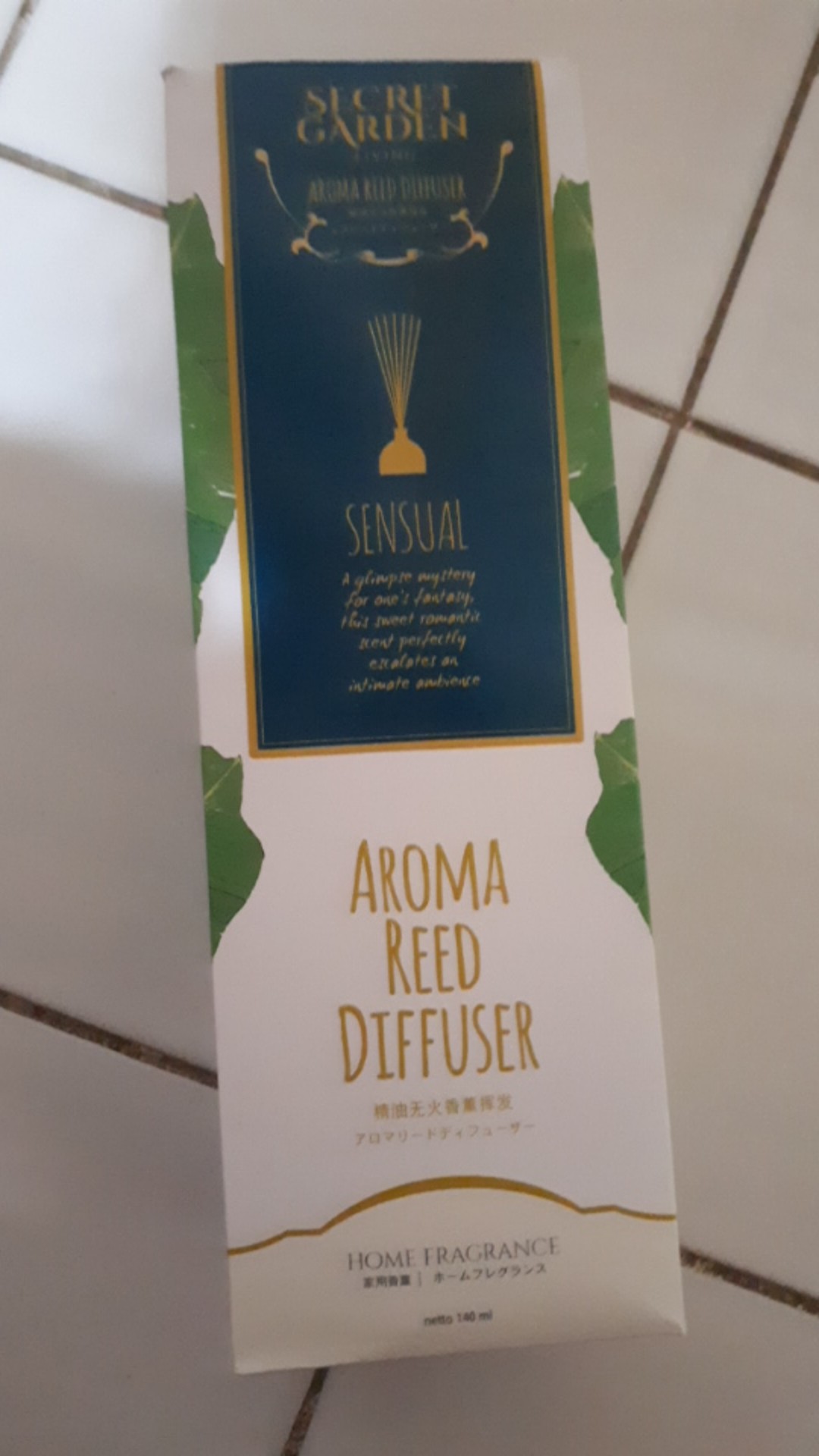 Secret Garden Aroma Reed Diffuser Sensual 140ml