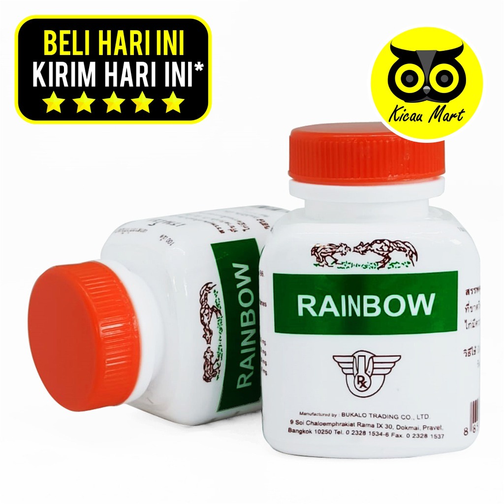 Rainbow Ayam Vitamin Dopping Stamina Ayam Aduan Multivitamin Rambo Ayam Bangkok Obat Penambah Tenaga Ayam Tarung Import Thailand Rnbow