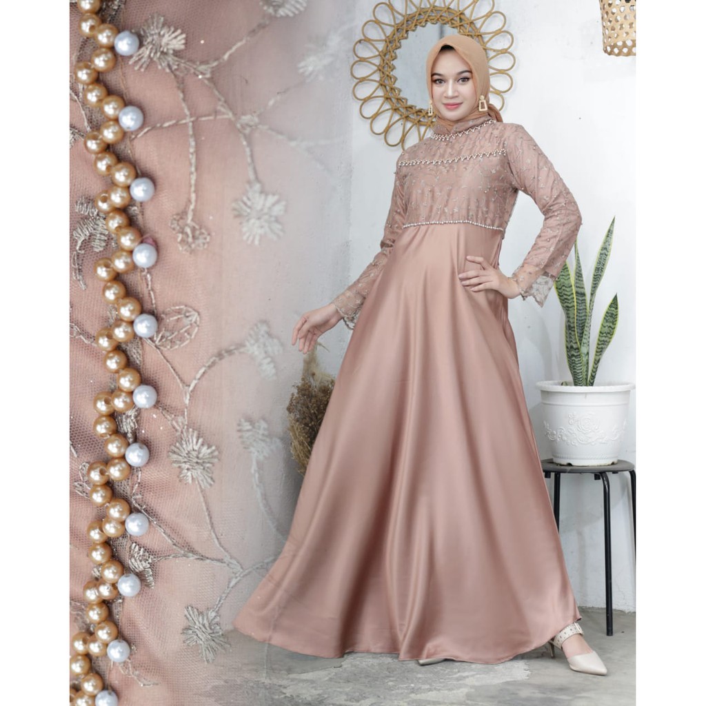 TERMURAH!!! GAMIS PAYET TIARA GAMIS PESTA MEWAH GAMIS MODERN GAMIS LEBARAN GAMIS KONDANGAN GAMIS PERNIKAHAN  GAMIS BROKAT TERBARU ADA JUMBO!!