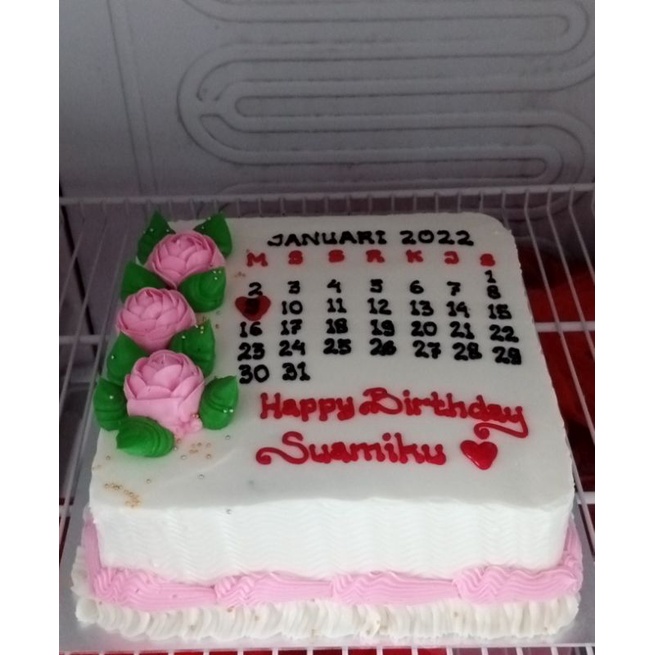 

Kue ulang tahun kalender