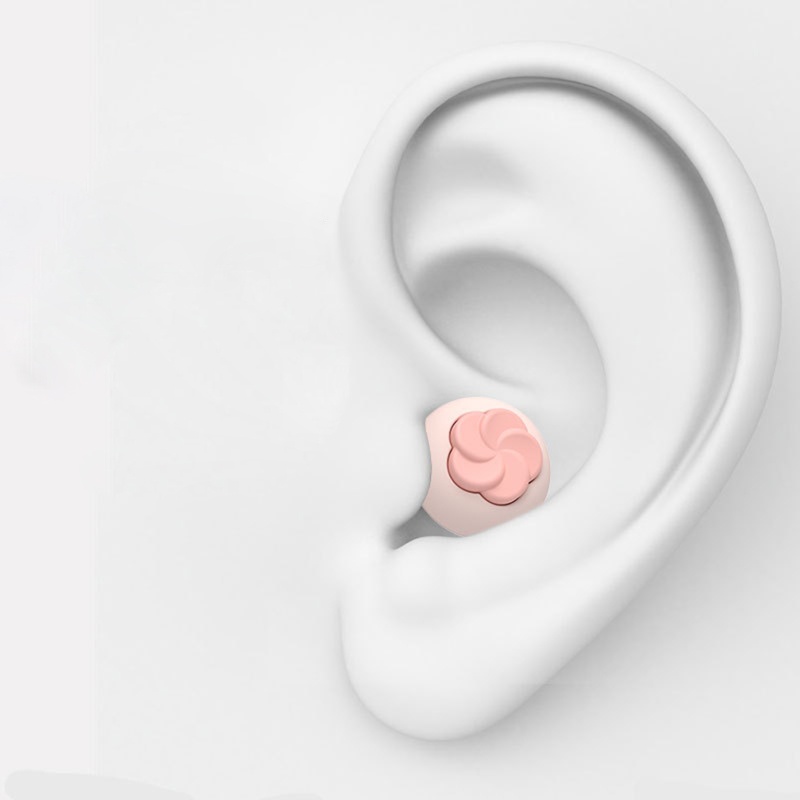 Bt Busa Pendengaran Untuk Perlindungan Pelindung Telinga Ear Plugs for Sleeping Soft Silicone Earplugs Reusable Silicone Ear Plugs Home