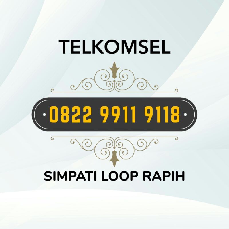 Nomor Cantik Telkomsel Simpati Loop AABB