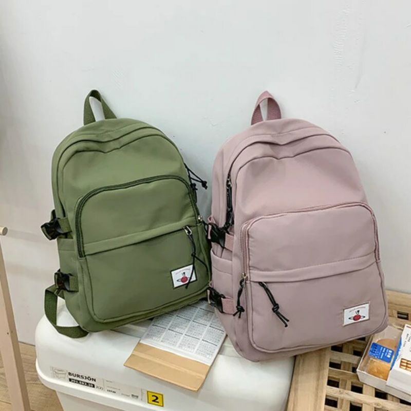 Rairaka.id / lisa - Tas Laptop Wanita Murah Ransel Laptop Cowok Backpack Fashion Tas Kuliah