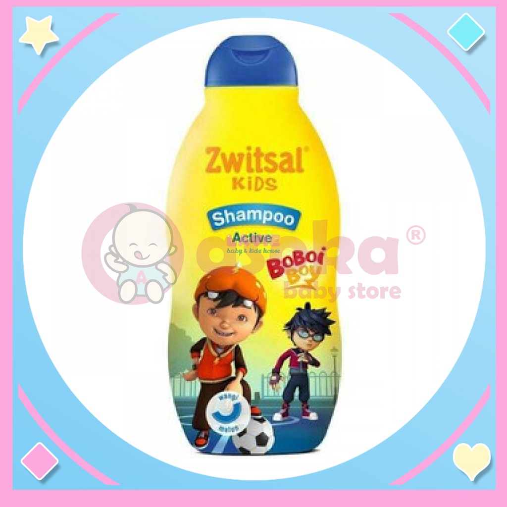 Zwitsal Kids Shampoo Active Melon 180ml ASOKA