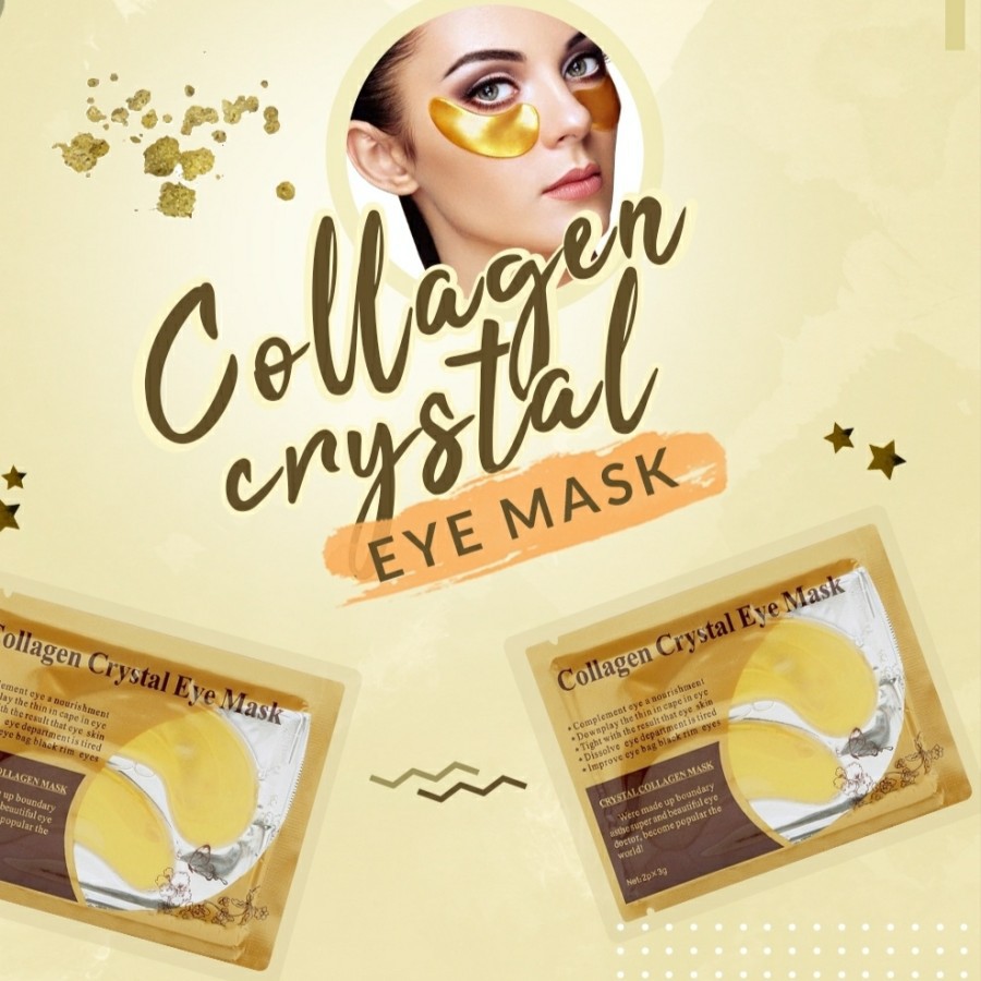 COLLAGEN CRYSTAL EYE MASK MASKER MATA GOOD QUALITY