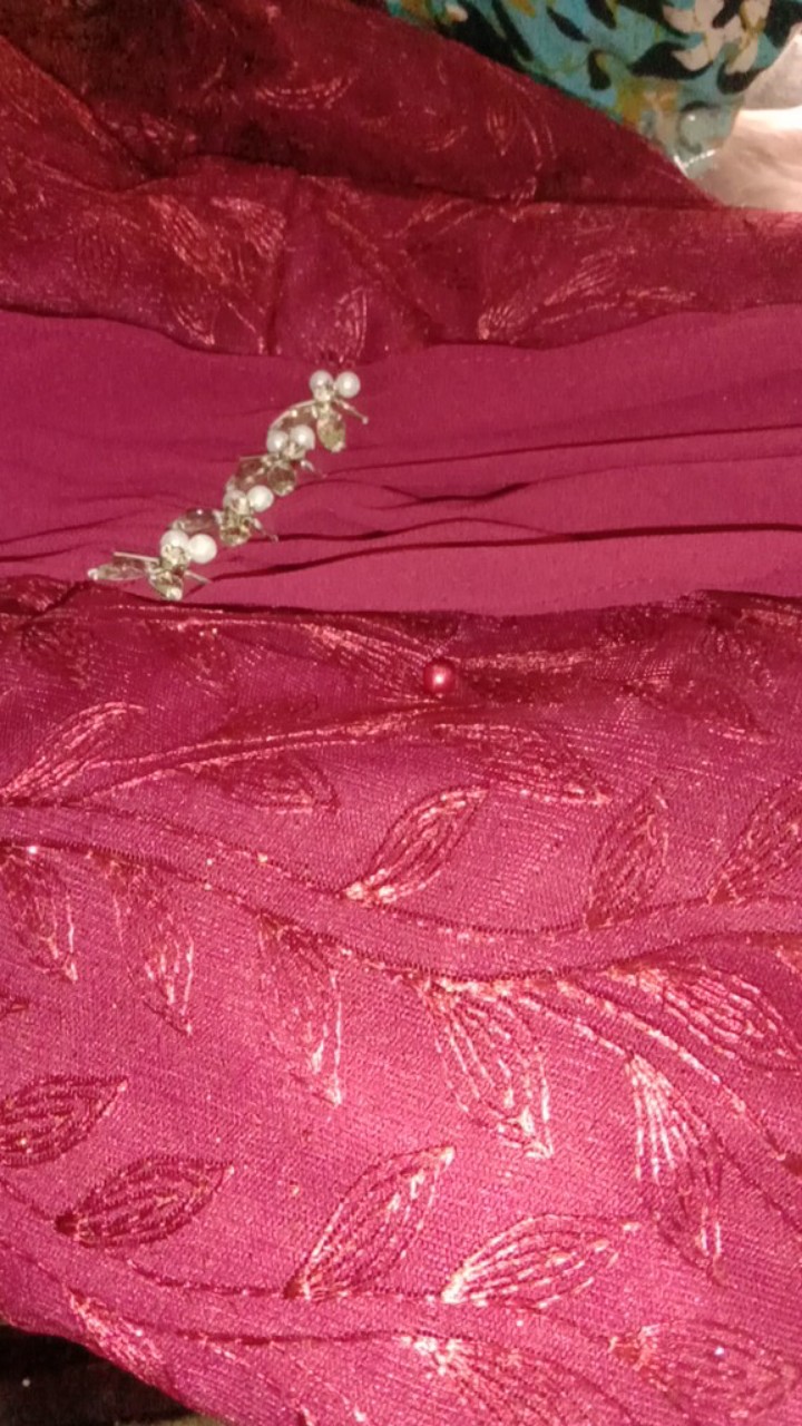 Maura Couple - Sania Ruffle Batik Couple Ori Ndoro Jowi Dnt Garansi Termurah Shopee - Parang Maroon