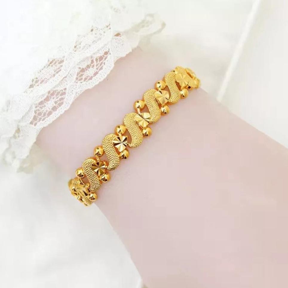 Murah Meriah gelang hongkong mas tipe s bebas pajak paling diminati