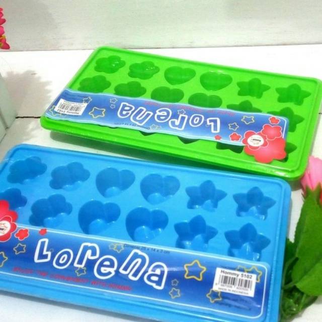 Cetakan Lorena<br />cetakan Agar Agar / Puding / Coklat / Es Batu