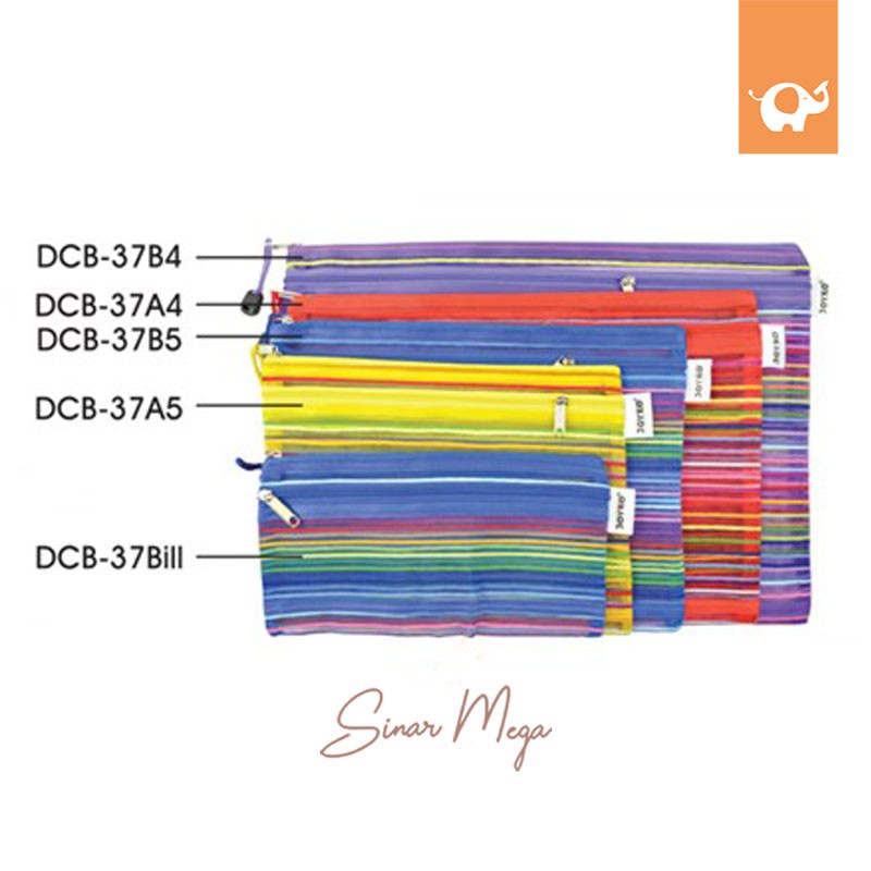

Joyko Document Bag DCB-37(A4, B4, A5, B5, Bill)/ Map Tas Dokumen