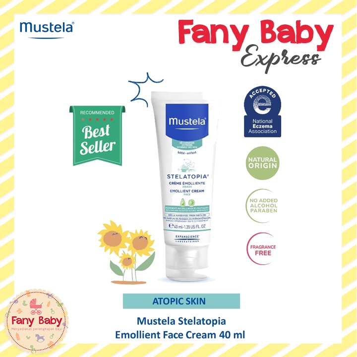 MUSTELA STELATOPIA EMOLLIENT FACE CREAM 40ML