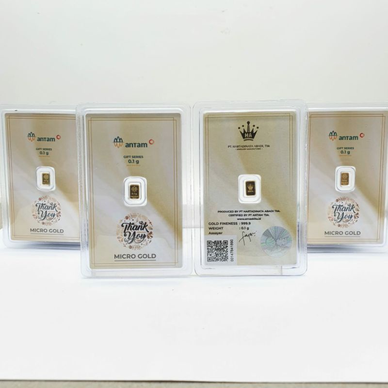 Thank You Series | Kado | Hampers | Antam Mini Gold