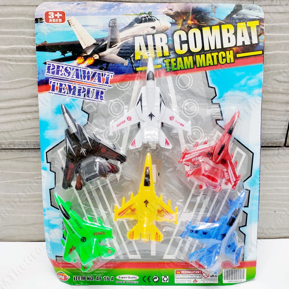 AIR COMBAT TEAM MATCH MAINAN MINI PESAWAT JET TEMPUR