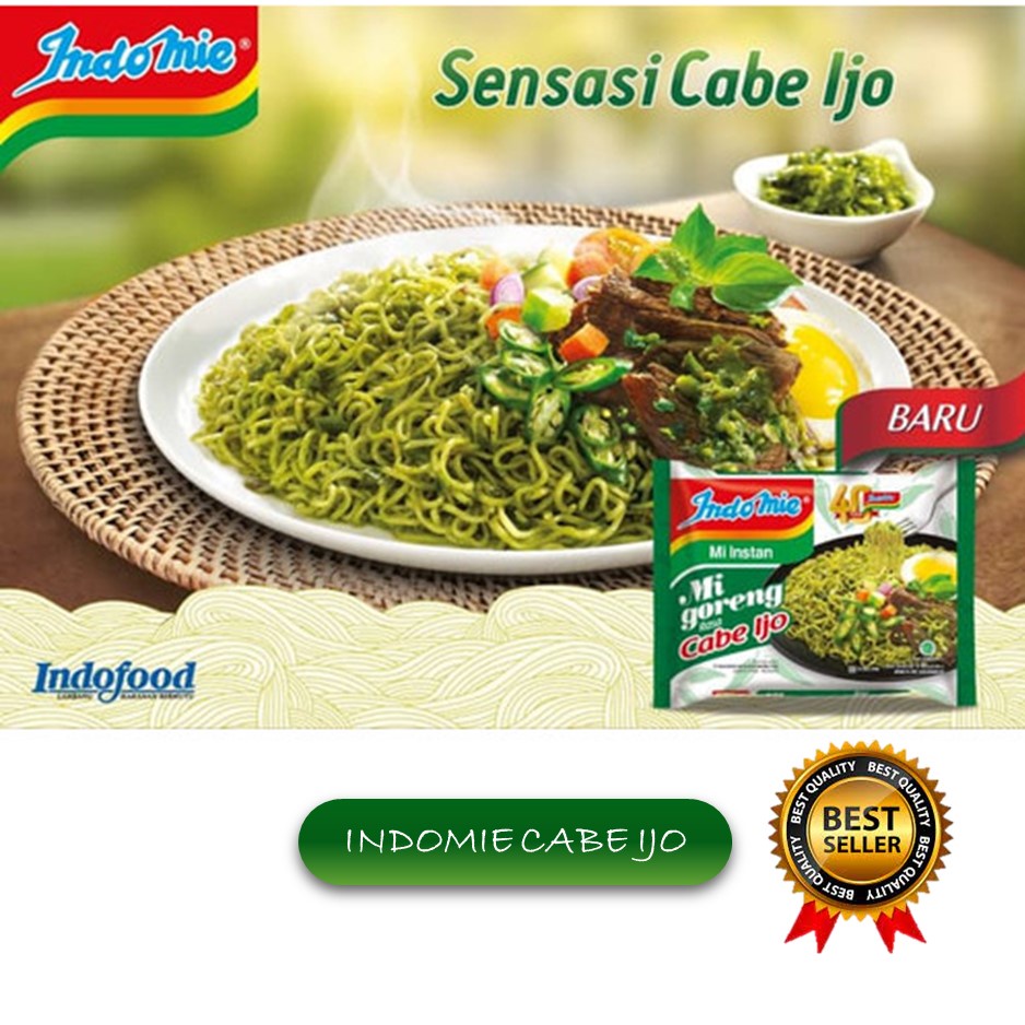 

PAKET INDOMIE GORENG PEDAS CABE IJO 5 PCS ☘️ TOKO FAWWAZ BAITUL HAMDI ☘️