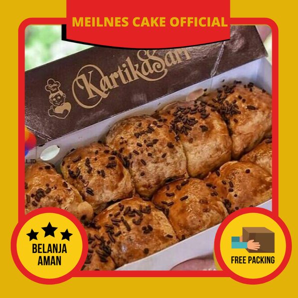 

Meilnes - Kartika Sari Pisang Bolen Ukuran Kecil - Bollen Kartikasari Oleh Oleh Bandung Kue Bandung