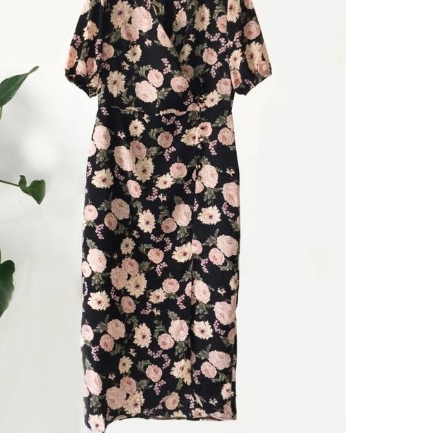 ☼ D0339 MERCY FLORAL DRESS ←