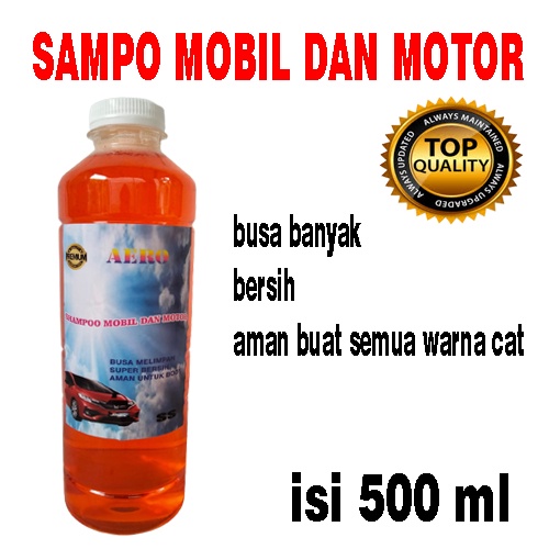 SAMPO MOBIL DAN MOTOR ISI 500 ML