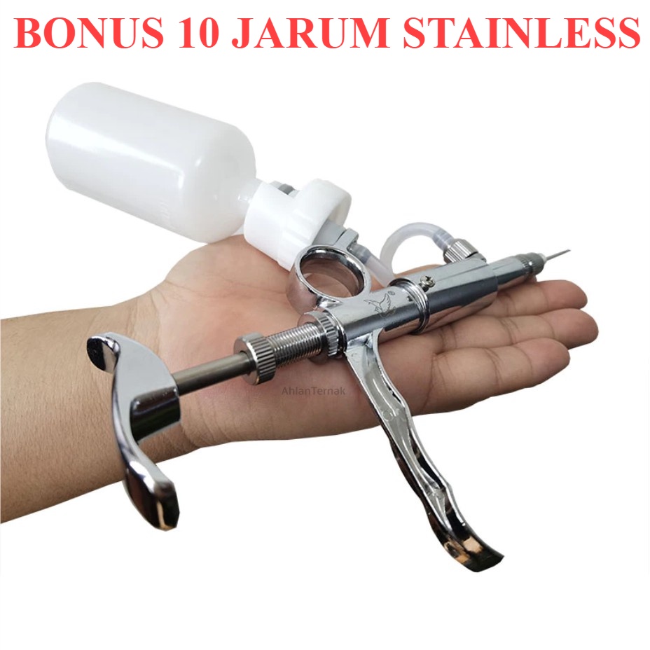 Suntikan Otomatis Kapasitas 5ml Alat Suntik Ayam Petelur Doc Ayam Broiler Suntikan Otomatis Suntikan