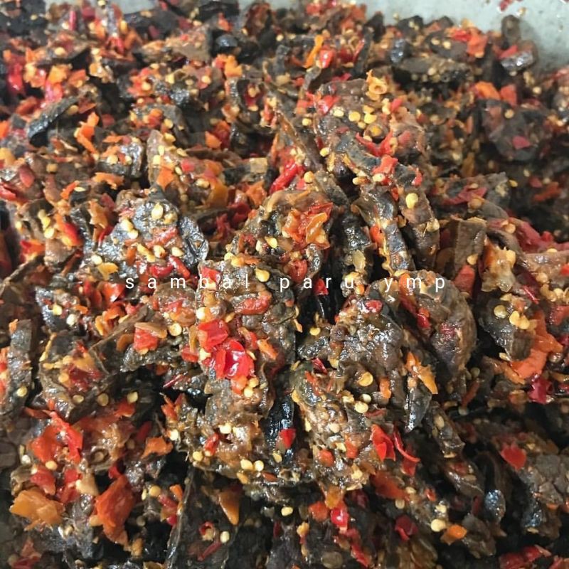 

Sambal paru jember 250gram, PEDASNYA NAGIH ❗️❗️❗️sambal best seller