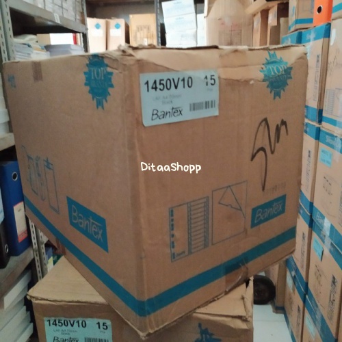 

Ordner Bantex 1450 Hitam Ukuran A4 - Hitam 077
