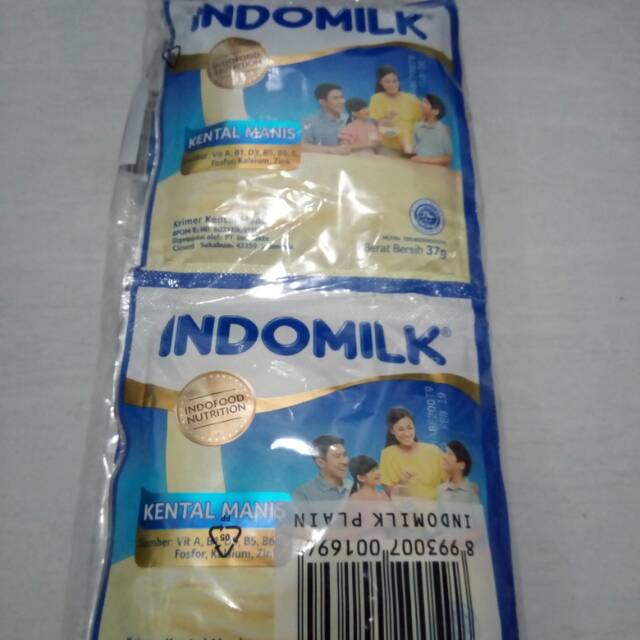 

Indomilk kental manis isi 6 sachet