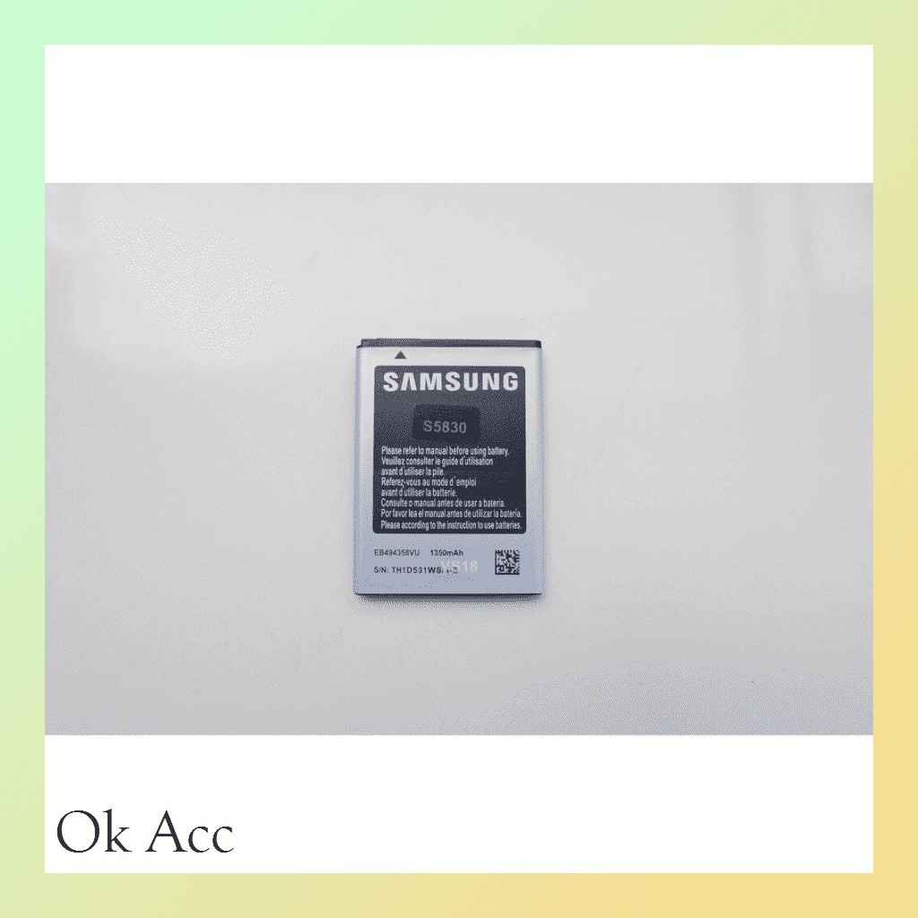 Battery Baterai Samsung Galaxy Fame/ S5830/ S6810
