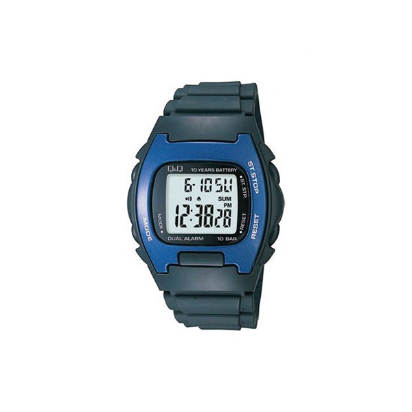 Jam Tangan Pria Sporty Casual Rubber Digital Original Q&amp;Q QnQ QQ MAC5P Series