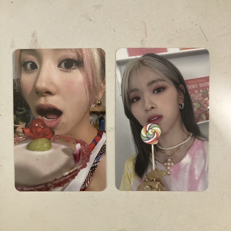photocard chaeyoung gelas taste of love taste in love ver twice pc jihyo momo sana ryujin permen cil