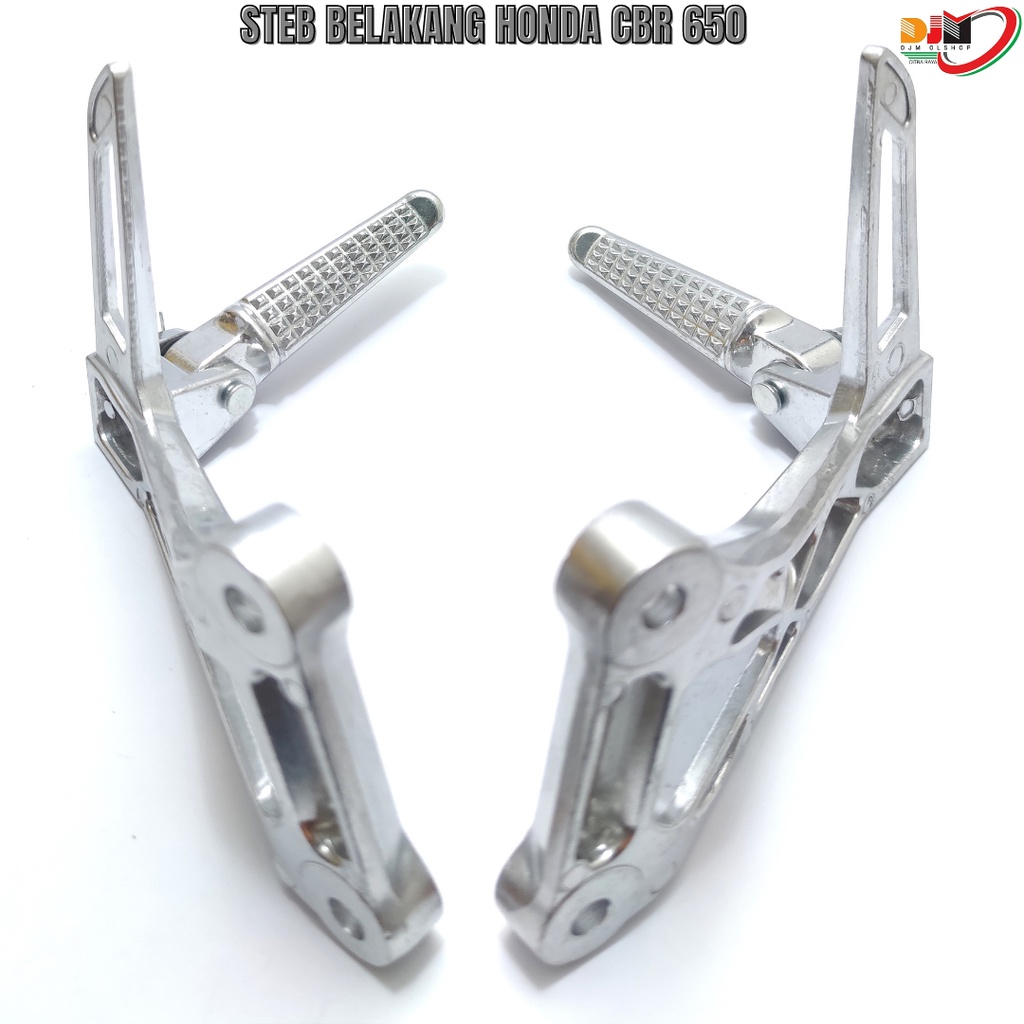 Step Breket Footstep Belakang CBR 650 (1set 2pc L/R) Plus Pijakan Kaki