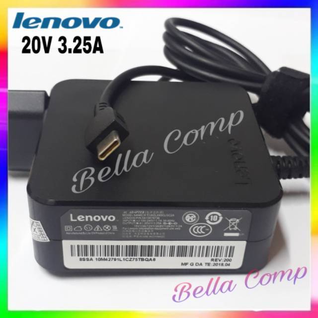 Adaptor Charger Lenovo Thinkpad L380 L480 L580 X270 X280 (USB C) ORI