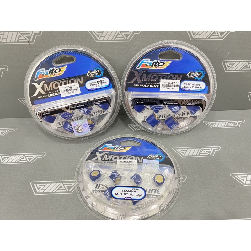 ROLLER FAITO RACING X MOTION VARIO / NMAX / MIO / BEAT