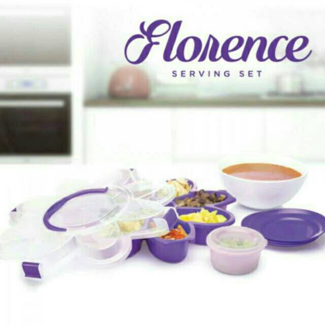 Toples unik toples serbaguna FLORENCE SERVING SET dusdusan