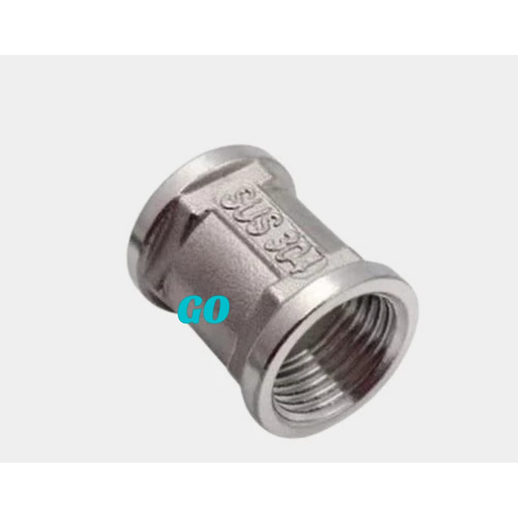 Jual Double Sock Stainless Sus Sock Bulat Drat Dalam Socket