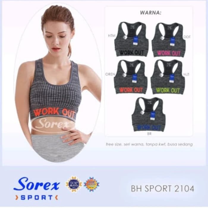 BH Sorex 2104 Sport Edition dengan tali tebal dan menyilang Y