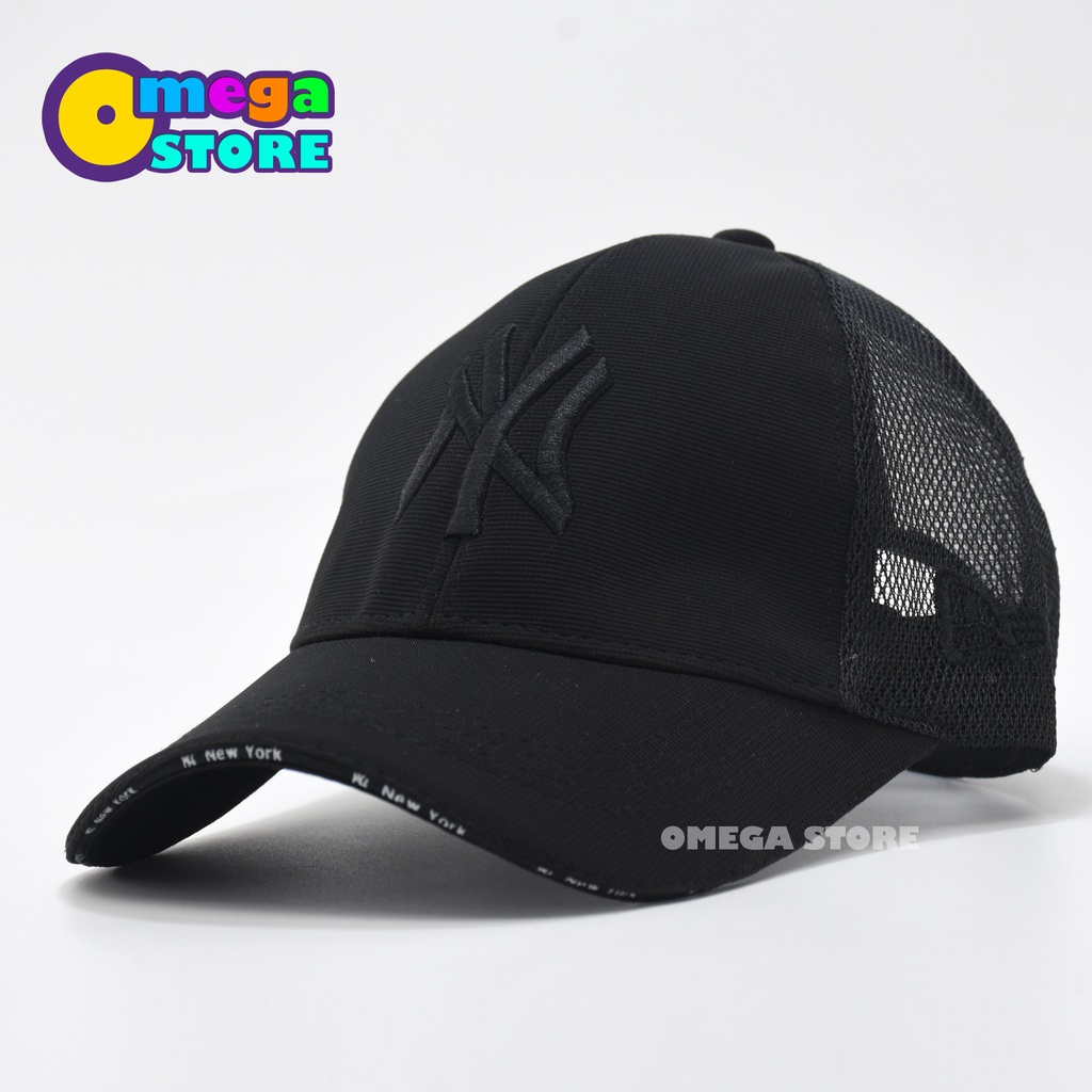 Topi Baseball NY Jaring Topi Bisbol Pria Wanita Topi Distro Terbaru Topi Sport Korean Fashion - 255