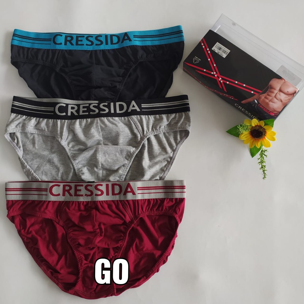 BB ECD.08T CRESSIDA CELANA DALAM PRIA Pakaian Dalam Cowok Underwear 100% Original