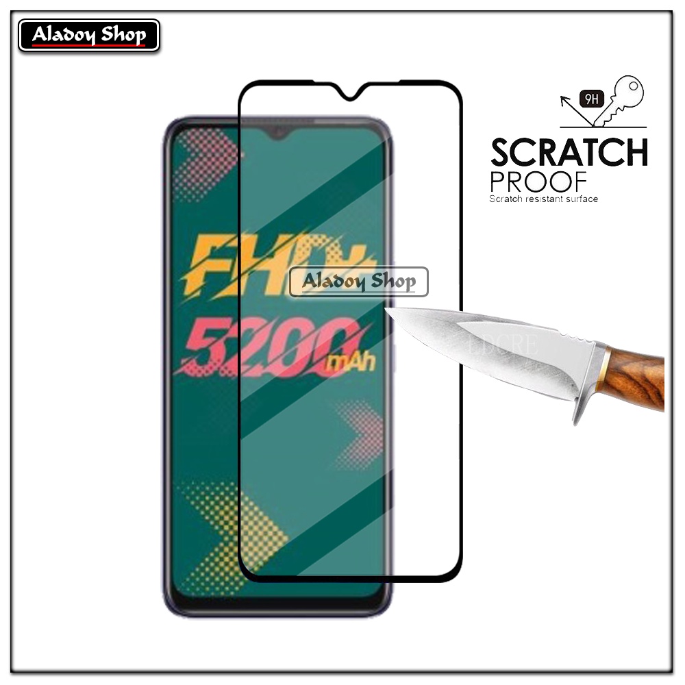 PAKET 2 IN 1 Tempered Glass Layar Infinix Hot 11 2021 + Tempered Glass Camera