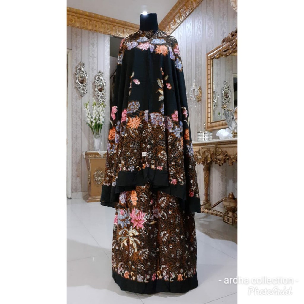 Mukena Qonita Sogan Kombi Tulis Shopee Indonesia