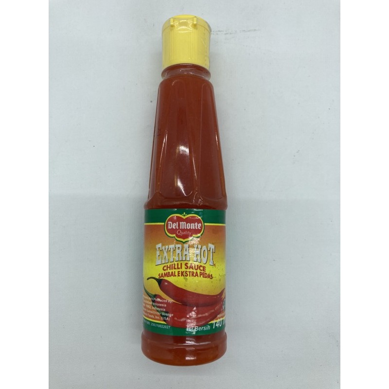 

Del Monte SAUS SAMBAL EXTRA HOT 140ml BOTOL