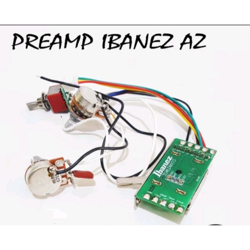 wiring set ibanez az HH dynamic 10