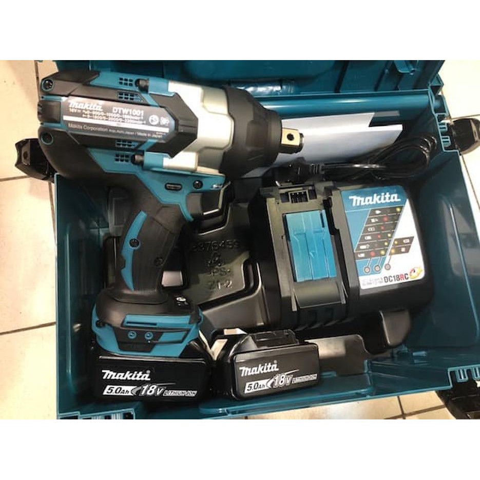 MESIN IMPACT CORDLESS MAKITA DTW 1001 RTJ/ MAKITA CORDLESS DTW 1001