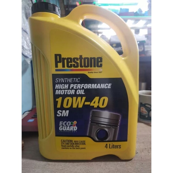 oli prestone 10w-40 SM syntetic