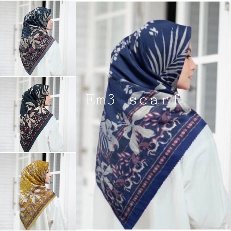 Hijab VOAL MOTIF LASERCUT MYLADY Amarilis series Terlaris