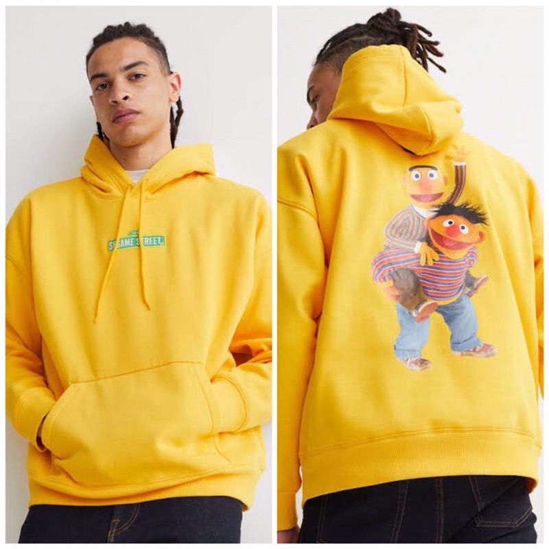 HOODIE HNM SESAME STREET YELLOW