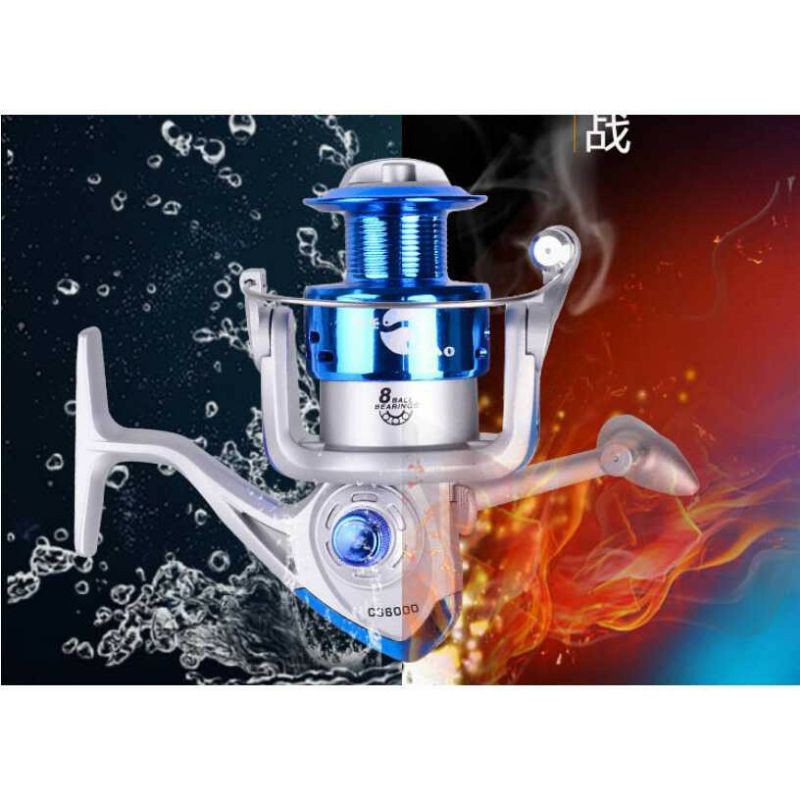 Reel Pancing DEBAO CS4000 8 Ball Bearing