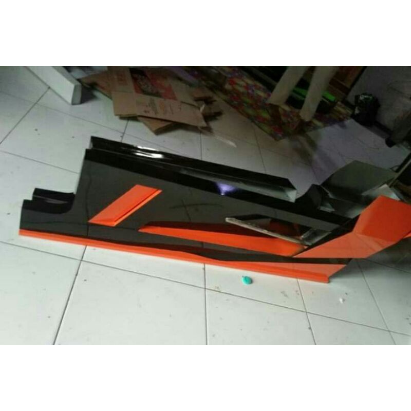 bemper samping T120ss dan carry futura bahan plat