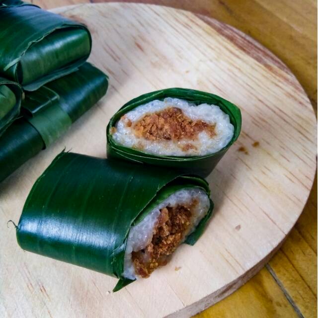 

Lemper isi abon