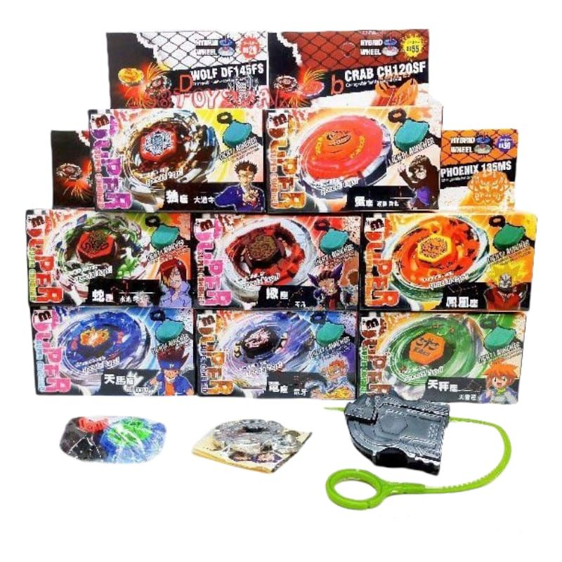 DT0385 PROMO MAINAN ANAK GANGSING BEYBLADE METAL MASTERS SUPER HIGH SPEED MAINAN ANAK GASING