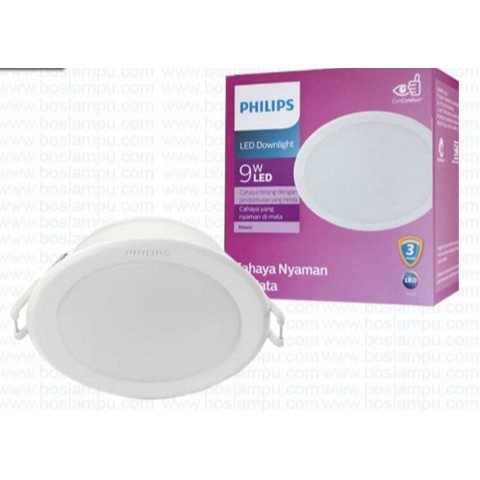 Downlight LED MESON 59449 PHILIPS 9 Watt (Bulat)
