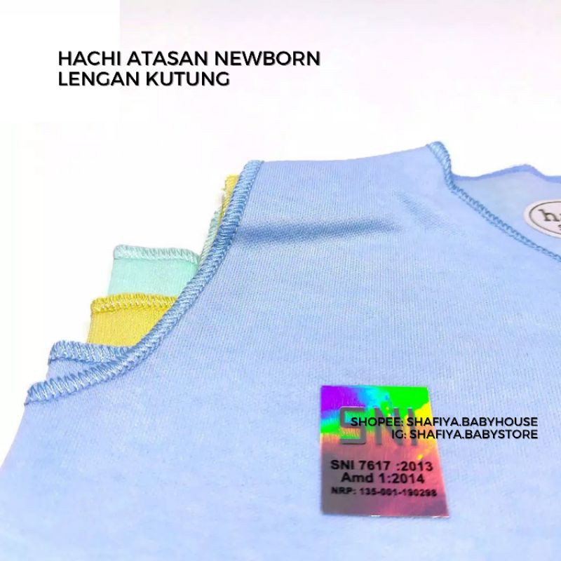 Hachi Baju Bayi Newborn Lengan Kutung