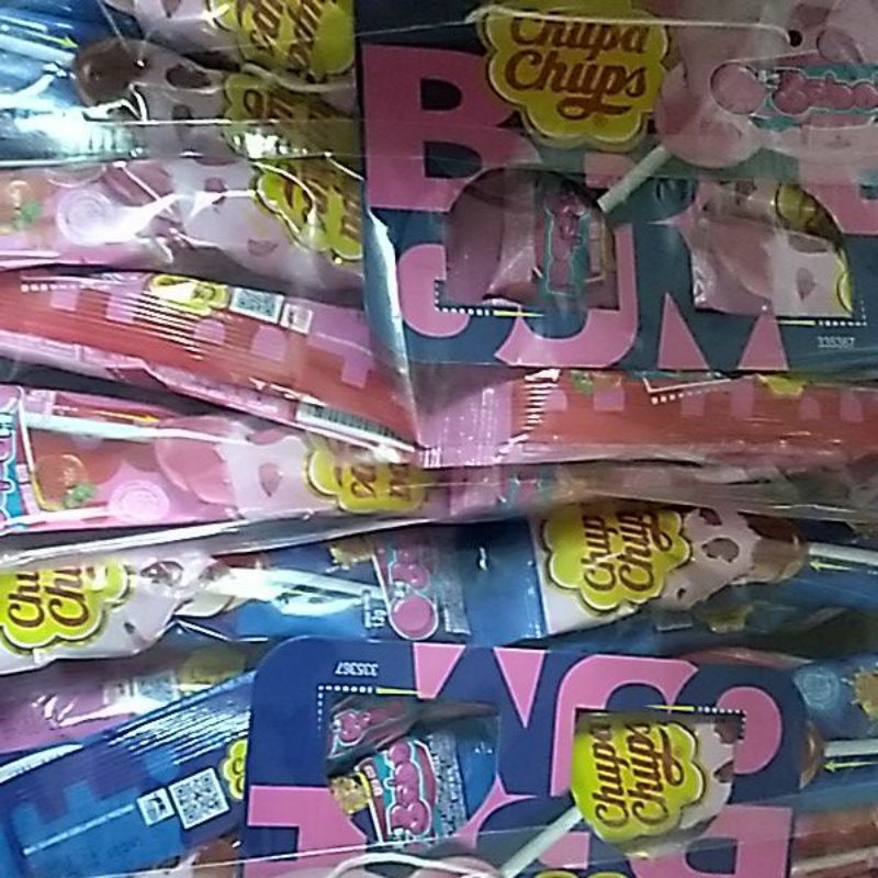 

Permen lolipop Big Babol CHUPA CHUPS @ 12 Gr. 1 renteng 12 Bh.